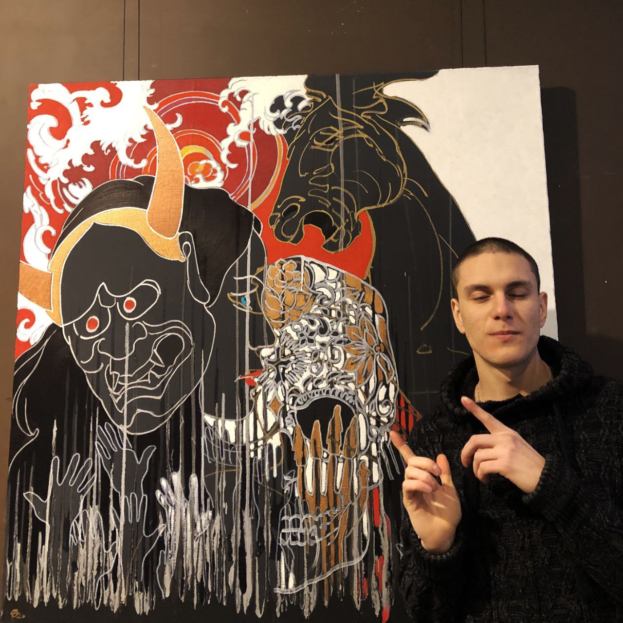 На какой-то выставке